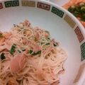 xxyuccoxx's cooksnap of when they made 早ウマ♪塩レモンdeツナトマトそうめん.