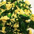 はぴた's cooksnap of when they made 創味シャンタンで♪簡単ニラ玉.