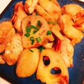 Ramu0's cooksnap of when they made 里芋と鶏レンコンのオイスターソース炒め.