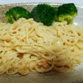 maybe1008's cooksnap of when they made 【20分】牛乳で♡濃厚雲丹クリームパスタ.