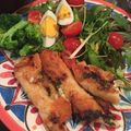 akog's cooksnap of when they made ささみの梅肉チーズ焼き♪.