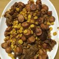 松松風's cooksnap of when they made 簡単！豚肉とコーンのバターケチャップ炒め.