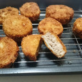 kumakiko☆'s cooksnap of when they made 簡単・美味しい!!れんこんのはさみ揚げ♡.