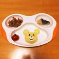 ❁Abake❁'s cooksnap of when they made キャラ弁☆絵本くまちゃんの保育園お弁当☆.