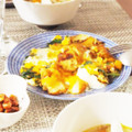 naomi__is's cooksnap of when they made カブの葉とさつま揚げの卵とじ.