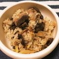きのこ農場's cooksnap of when they made ストウブで牛×ゴボウ飯.