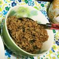パペパピ's cooksnap of when they made 豚ひき肉そぼろの大葉ージョン.