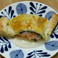 はずママ☆'s cooksnap of when they made サーモンと根菜のパイ包焼き.