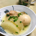 ぁゃﾀン♡'s cooksnap of when they made 鶏手羽元と大根の塩煮込み☆.