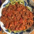 Ken_MMA's cooksnap of when they made イノシシ肉のラグーパスタ(ボロネーゼ)☆.