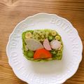 しろつめくさ☆･ﾟ's cooksnap of when they made 見た目も美しい野菜のテリーヌ.