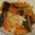 toppy1's cooksnap of when they made 和風麻婆豆腐　海鮮しょうゆ味がけかぼちゃ.