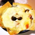 19nami's cooksnap of when they made 春巻きの皮で☆簡単キッシュ.