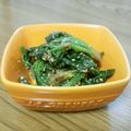 森のリラックマ's cooksnap of when they made 超簡単！！ほうれん草のごま和え.