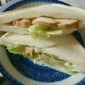 1072gou's cooksnap of when they made 焼豚で チャーシューサンド.