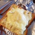 クックS75F97☆'s cooksnap of when they made 朝食めちゃうま ツナと目玉焼きトースト.