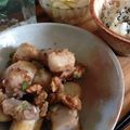 子羊のパスカル's cooksnap of when they made 大好きおかず！里芋の胡桃ねぎ味噌和え✿.
