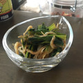 クックRY8YBK☆'s cooksnap of when they made 蕪の葉とじゃこのさっくり炒め煮.