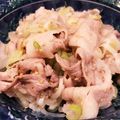 jiso37's cooksnap of when they made ☆豚しゃぶのゆずぽん丼☆.