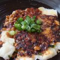 mikiha5's cooksnap of when they made 納豆・ネギ・チーズ餅　～かりっと～.