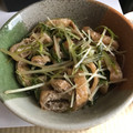 みー３２'s cooksnap of when they made 京風★簡単★水菜とお揚げさんのハリハリ.