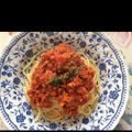 クックQOQS2T☆'s cooksnap of when they made 簡単手抜きな手作りミートソース♪.