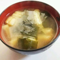乙川日奈's cooksnap of when they made わかめと油揚げの味噌汁♪.