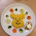 ☆りいなママ☆'s cooksnap of when they made 離乳食 1歳 バースデープレート.