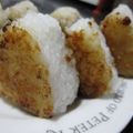 ちばたま's cooksnap of when they made マヨ味噌焼きおにぎり＊こんがり！！.