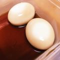 GUCCIあやぞう's cooksnap of when they made 半熟玉子で煮玉子♪放置～♪.