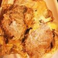 クックHWUFUY☆'s cooksnap of when they made 余った豚カツでお一人様カツ丼！.