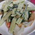 kibunya16's cooksnap of when they made ちくわときゅうりのわさびマヨサラダ.