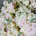 yushisama's cooksnap of when they made クリスマスツリー風☆ポテトサラダ.