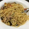 Miffy64's cooksnap of when they made トマト･茄子･豚肉の超簡単スパゲッティ☆.