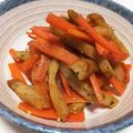 しょー♪♪♪'s cooksnap of when they made 若者向けにんじんとさつまあげのきんぴら.
