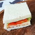 とにーにょ's cooksnap of when they made 野菜＆ハムチーズサンド。(つわり時にも).