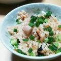 けいさく's cooksnap of when they made ほんのり春色♪タコめしごはん.