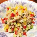 つんつん☆'s cooksnap of when they made 押し麦と夏野菜のサラダ.