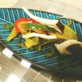 Kumaorange's cooksnap of when they made 焼きピーマンときのこの簡単マリネ.
