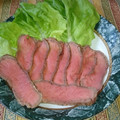 ビッグベアべべ's cooksnap of when they made 炊飯器でローストビーフ〜和風おろしソース.