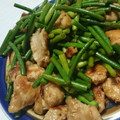 あやちゃんとみーみ's cooksnap of when they made 鶏肉とにんにくの芽のバターしょうゆ炒め.