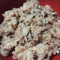 れちのすけ's cooksnap of when they made 切り餅で簡単!お赤飯風おこわ.