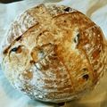 みくみくキャット's cooksnap of when they made クランベリー&クルミたっぷりカンパーニュ.
