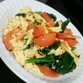さぇゴン's cooksnap of when they made すっごく簡単、トマトと卵の炒め物.