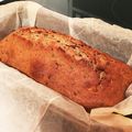 クックLondon's cooksnap of when they made くるみチョコチップ入り紅茶パウンドケーキ.