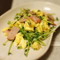 おりひめママ's cooksnap of when they made 彩り3色豆苗炒め♪.
