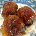 ピアノおたく's cooksnap of when they made アメリカ風☆簡単甘辛ミートボール.