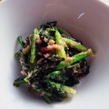 oomakiooo's cooksnap of when they made かぶの葉のごま炒めおひたし.