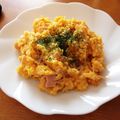 EMSSJ５'s cooksnap of when they made かぼちゃのリゾット♪簡単チーズ残りご飯で.