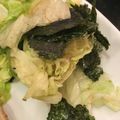 1035's cooksnap of when they made のりとレタスのさっぱりポン酢サラダ.